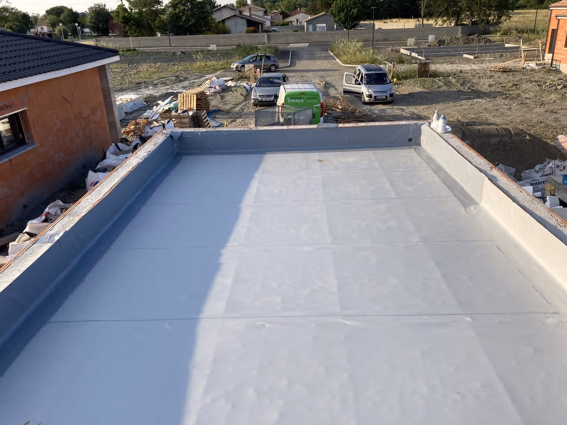 STT ÉTANCHÉITÉ toit plat membrane PVCSTT ÉTANCHÉITÉ toit plat membrane PVC